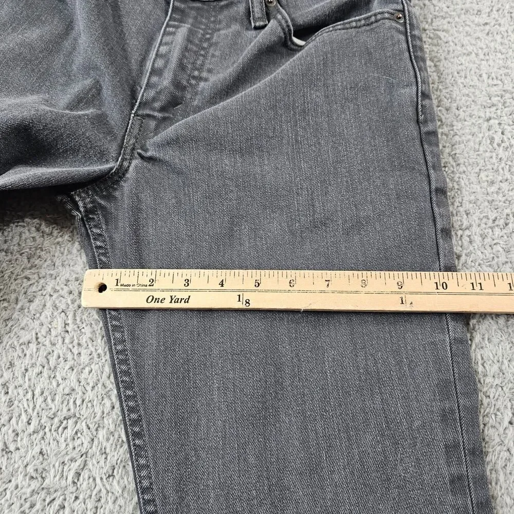 Levis 511 Jeans Mens 32x32 Black Slim Straight Casual Skater Rocker Distressed